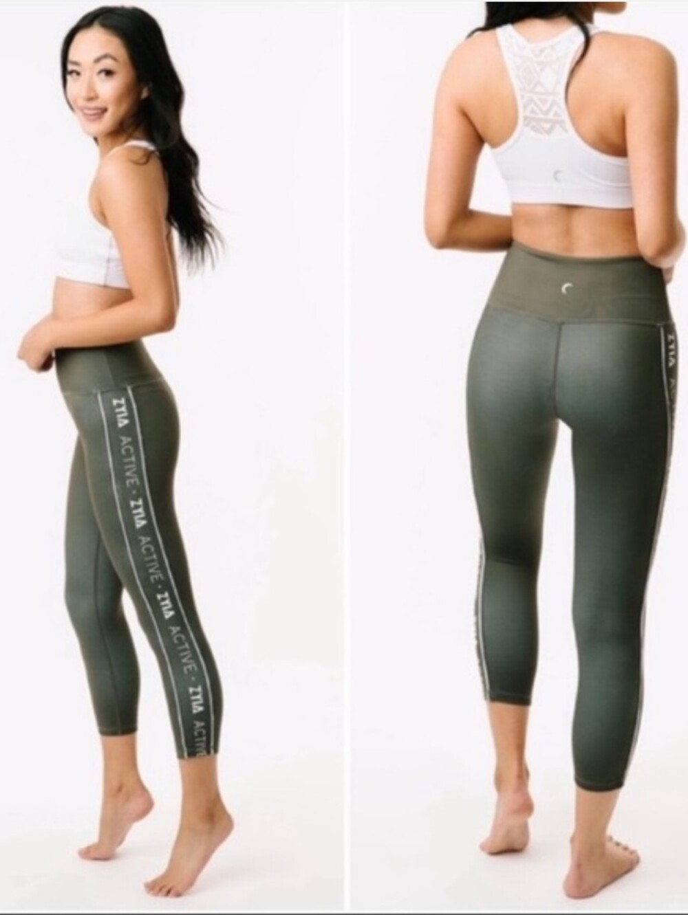 Zyia Light N Tight Hi-rise Capri Crop Leggings